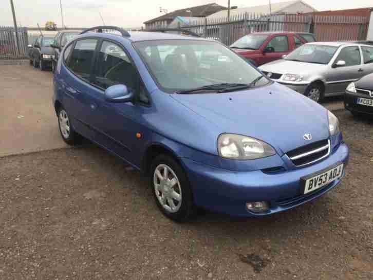 2003 53 Tacuma 1.6 Xtra 12 MONTHS MOT