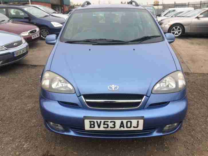 2003/53 Daewoo Tacuma 1.6 Xtra 12 MONTHS MOT