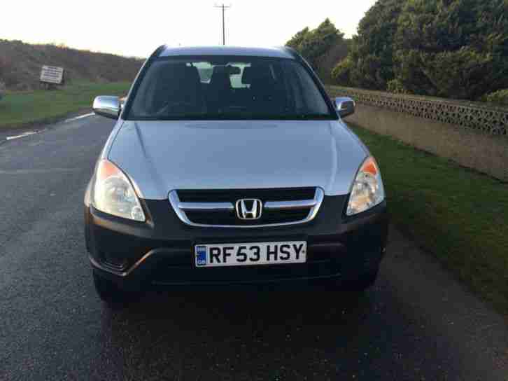 2003 53 Honda CR-V 2.0 i-VTEC SE Petrol Silver 5 Door.