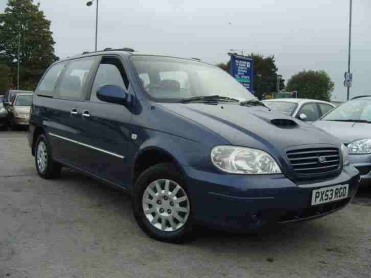 2003 53 SEDONA 2.9 CRDi LX~7 SEATER