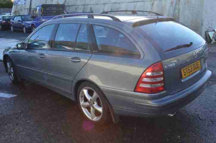 2003 53 MERCEDES-BENZ C CLASS 1.8 C180 KOMPRESSOR AVANTGARDE SE 5D AUTO 143 BHP