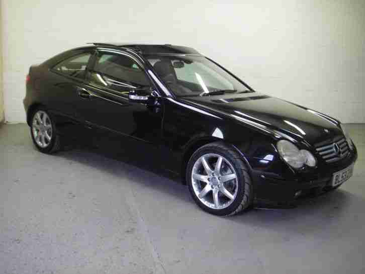 2003 53 MERCEDES BENZ C200 CDI SE AUTO COUPE DIESEL PANORAMIC SUNROOF 17 ALLOYS