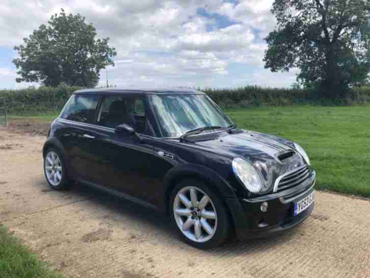 2003-53 MINI COOPER S 1.6 - LOW MILES - 12M MOT - LOVELY - R53 - ONE - BLACK