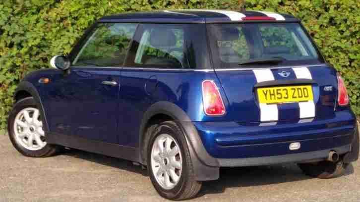 2003 53 MINI HATCH 1.6 ONE 3D 89 BHP