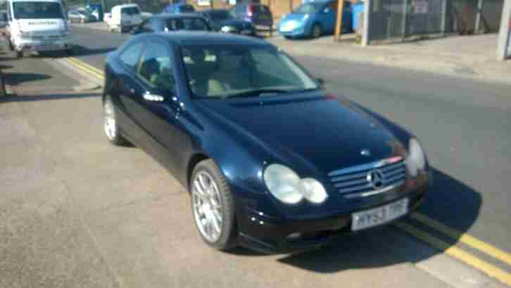 2003 53 Mercedes-Benz C320 3.2 SE coupe MANUAL!! RARE CAR LOVELY CONDITION