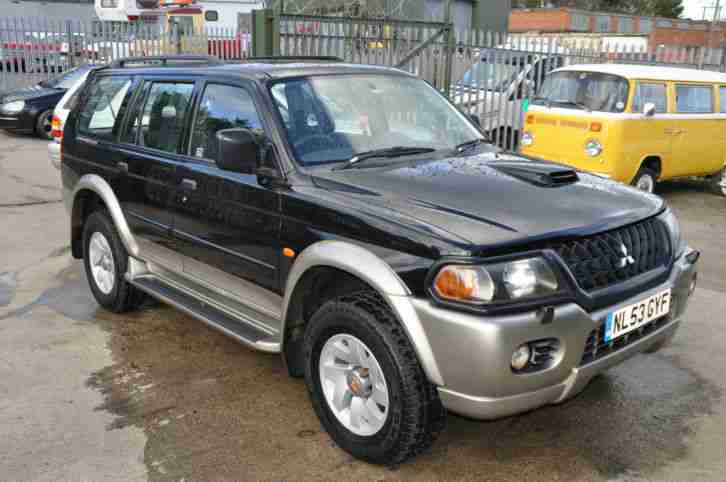 2003 53 PLATE MITSUBISHI SHOGUN SPORT EQUIPPE 2.5 TD MOT THOUSANDS SPENT