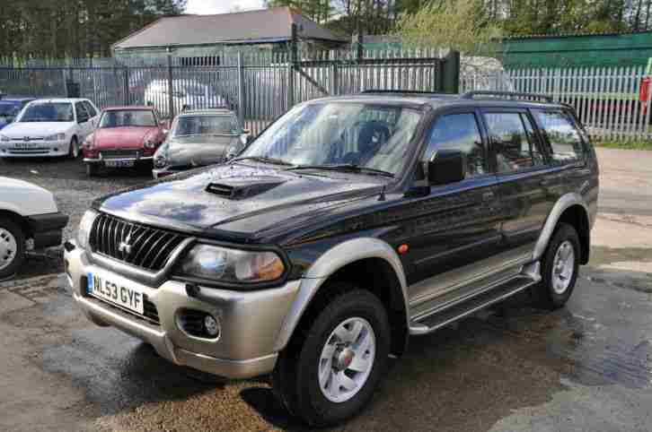 2003 53 PLATE MITSUBISHI SHOGUN SPORT EQUIPPE 2.5 TD MOT THOUSANDS SPENT