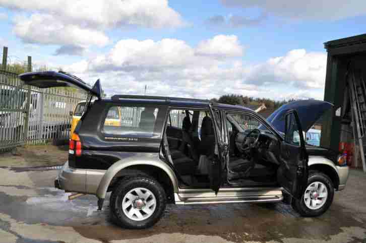 2003 53 PLATE MITSUBISHI SHOGUN SPORT EQUIPPE 2.5 TD MOT THOUSANDS SPENT