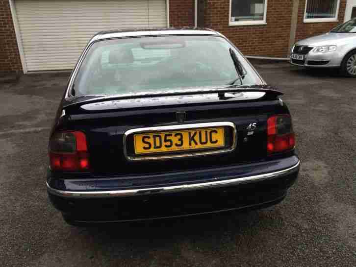 2003 53 Plate Rover 45 IXS 1.6