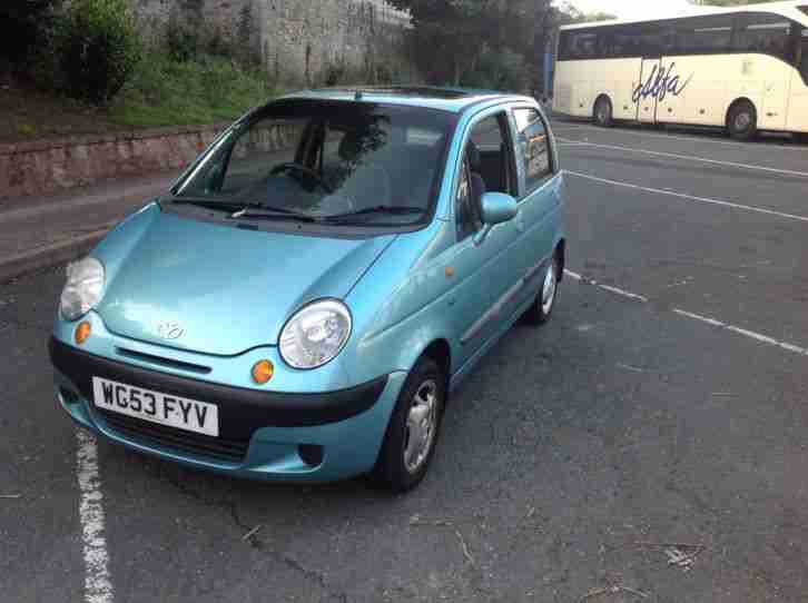 2003 53 REG MATIZ 800cc SE PLUS 5 door