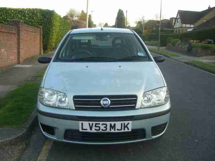 2003 ( 53 REG ) FIAT PUNTO ACTIVE 8V GREEN