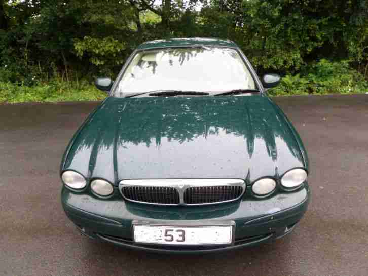 2003 53 REG JAGUAR X-TYPE TURBO DIESEL BRG/MAGNOLIA LEATHER AIR ALLOYS BARGAIN!!