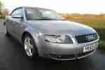 2003 53 Reg A4 Cabriolet 1.8T Sport