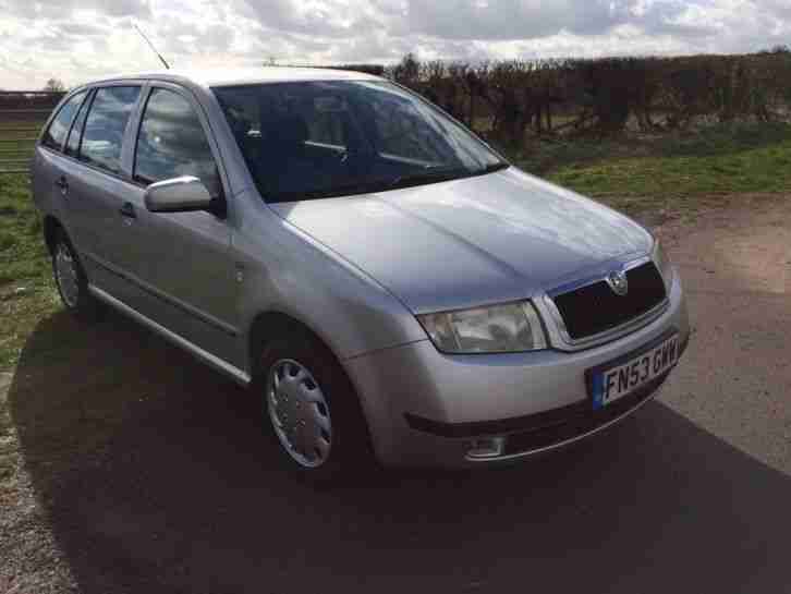 2003 (53) SKODA FABIA COMFORT ESTATE. 1.9 TDI