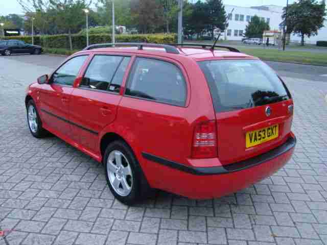 2003-53 SKODA OCTAVIA ELEGANCE 1.9 TDi 1 LADY OWNER FSSH 108K STUNNING CAR