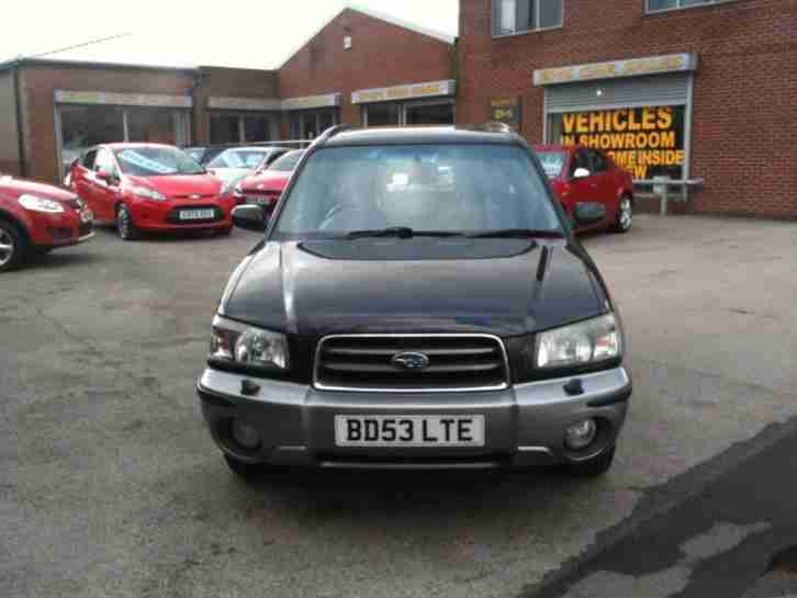 2003 53 SUBARU FORESTER 2.0 X ALL WEATHER 5D 125 BHP