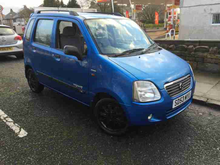 2003 53 SUZUKI WAGON R 1.3 SPECIAL IN BLUE.GREAT COLOUR.FULL MOT.ANY PX WELCOME.