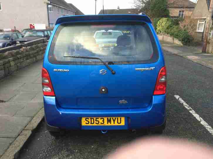 2003 53 SUZUKI WAGON R 1.3 SPECIAL IN BLUE.GREAT COLOUR.FULL MOT.ANY PX WELCOME.