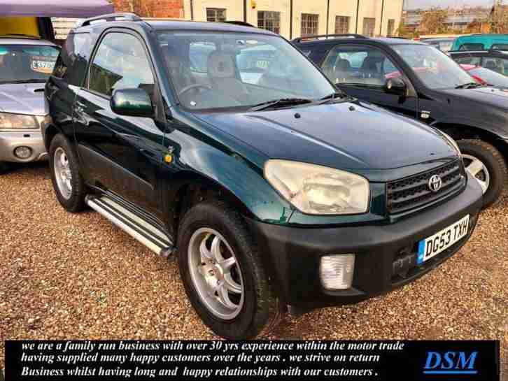 2003 53 Toyota RAV4 (A C) “Free Delivery”
