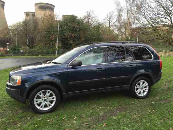 2003 53 VOLVO XC 90 D5 SE AWD AUTO OCEAN BLUE NO RESERVE STUNNING 4X4