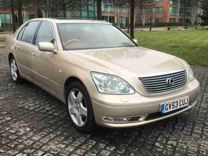 2003 (53) LEXUS LS430 V8 AUTOMATIC, PETROL, SALOON, 277 BHP, DRIVES GREAT !!