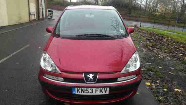2003 53 peugeot 807 2.0 hdi manual diesel 7 seater low mileage fsh.c8 ulysse
