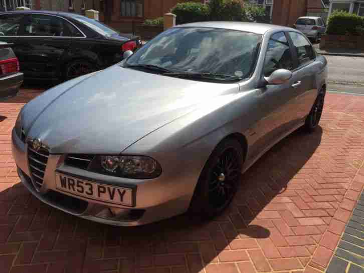 2003 53 reg ALFA ROMEO 2.0 156 VELOCE 2 JTS SILVER