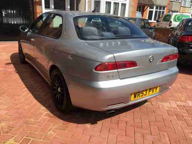 2003 53 reg ALFA ROMEO 2.0 156 VELOCE 2 JTS SILVER