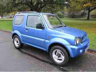 2003 53 reg Suzuki Jimny 1.3 JLX 4X4 3 Door 72000 Miles BLUE CHATHAM KENT
