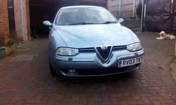 2003 ALFA ROMEO 156 JTD LUSSO BLUE