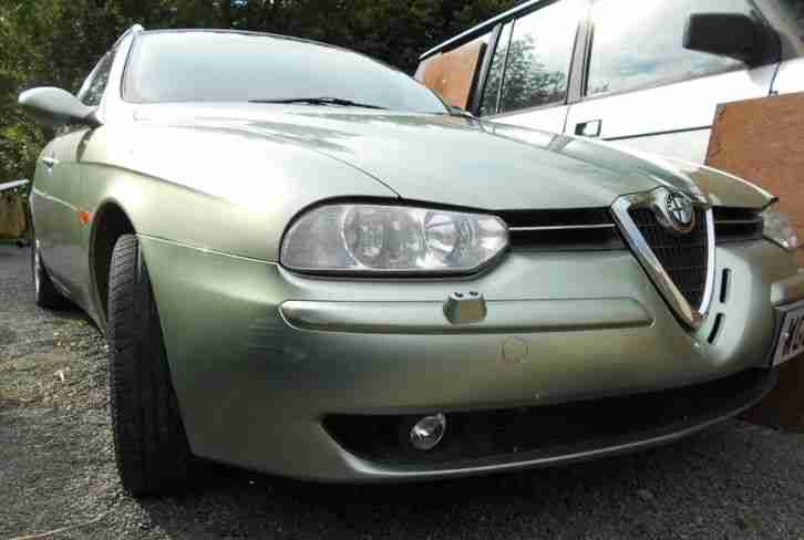 2003 ALFA ROMEO 156 JTD SPORTWAGON 2.4 DIESEL LUSSO GREEN