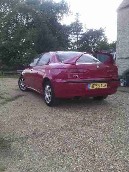 2003 ALFA ROMEO 156 JTS LUSSO RED