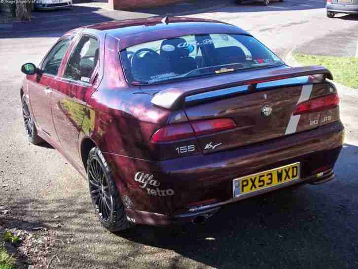 2003 ALFA ROMEO 156 JTS Modified Remaped 62K Full service History 12 months MOT