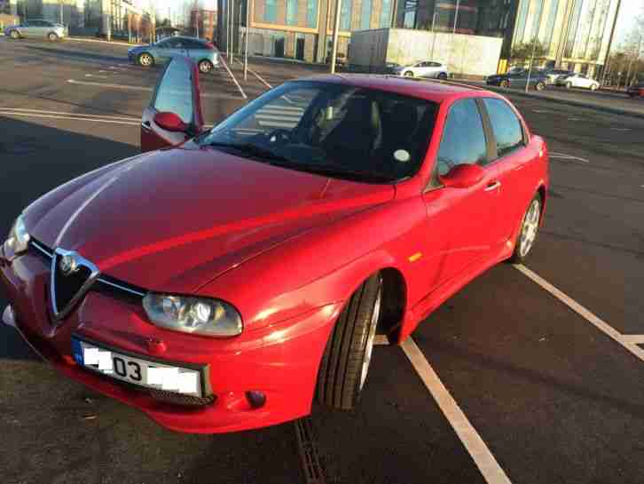 2003 ALFA ROMEO 156 V6 24V GTA RED