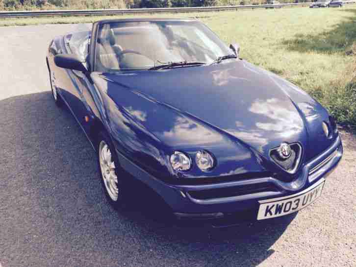 2003 SPIDER T.SPARK LUSSO BLUE