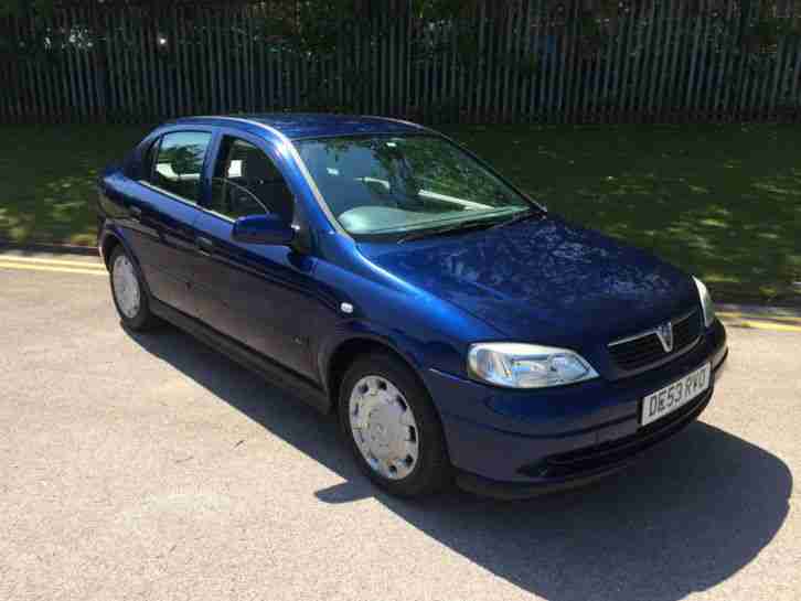 2003 ASTRA CLUB AUTO BLUE/5 DOOR/LOW MILAGE/GOOD RUNNER/HISTORY/CLEAN CAR/MAY PX