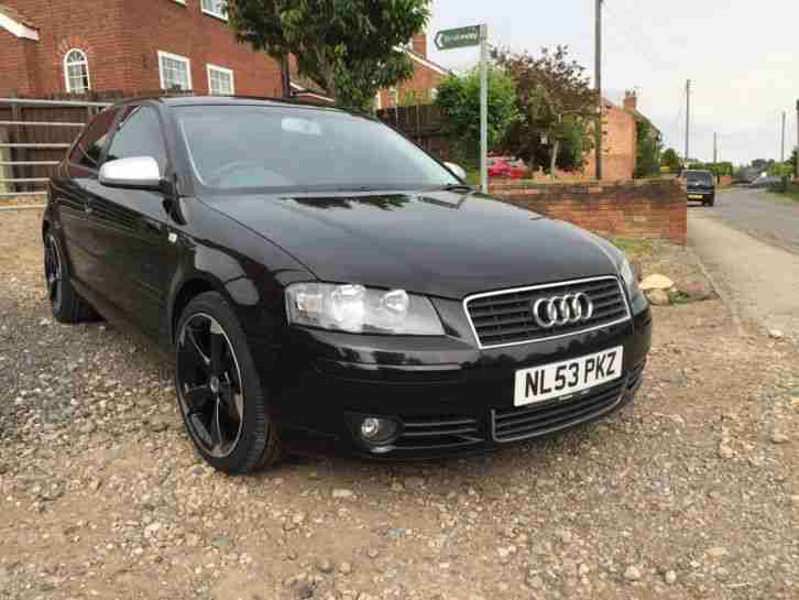 2003 A3 SPORT TDI BLACK 1 OWNER FROM NEW