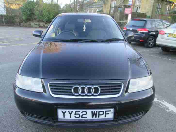 2003 AUDI A3 TDi BEAUTIFUL BLACK LADY OWNED HIGH SPEC HUGE MPG