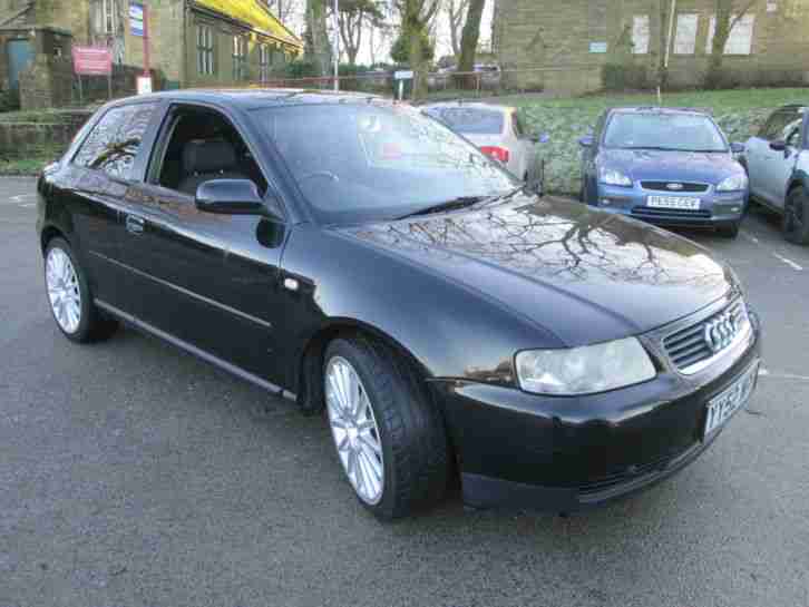 2003 AUDI A3 TDi BEAUTIFUL BLACK LADY OWNED HIGH SPEC HUGE MPG
