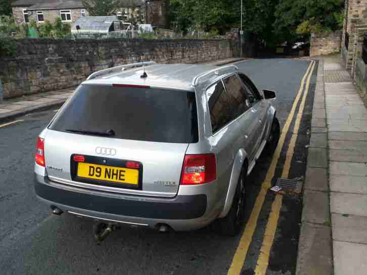 2003 AUDI A6 ALLROAD TDI QUATTRO AU SILVER AUTO, 1 PREVIOUS OWNER SATNAV LEATHER