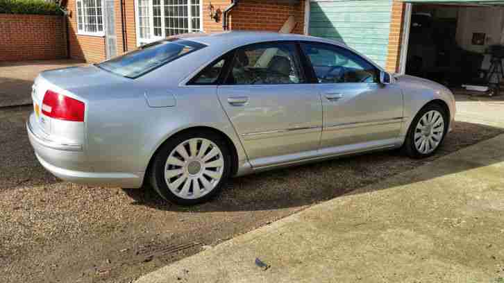 2003 AUDI A8 4-2 QUATTRO AUTO SILVER