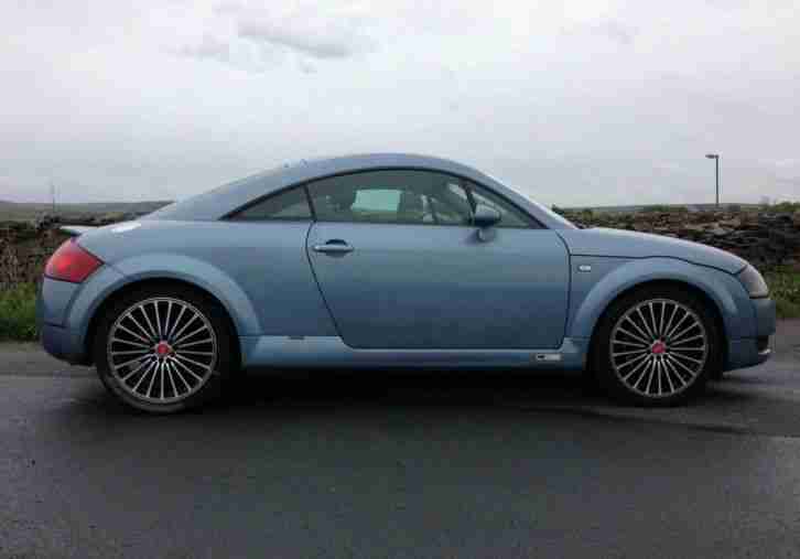 2003 AUDI TT QUATTRO 180 COUPE BLUE 6 SPEED REMAPPED TO 225 bhp rare!!!!