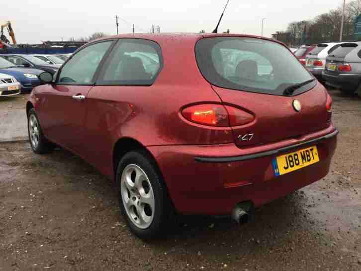 2003 Alfa Romeo 147 1.9JTD Lusso 12 MONTHS MOT Full Service History