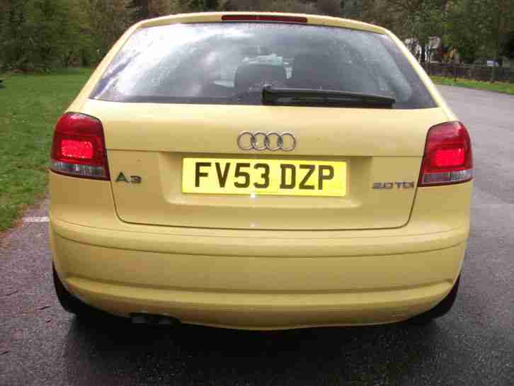 2003 Audi A3 2.0L TDI