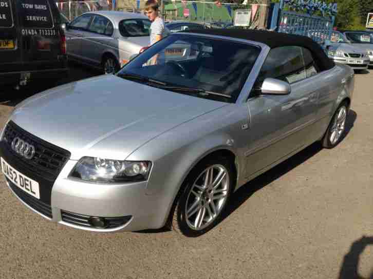 2003 Audi A4 Cabriolet 1.8T Sport CANVERTIBLE