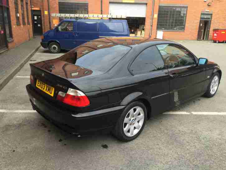 2003 BMW 318CI SE BLACK