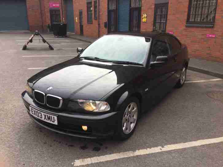 2003 BMW 318CI SE BLACK