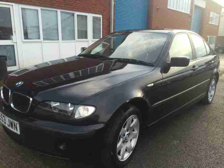 2003 BMW 318I SE AUTO BLACK SPARES OR REPAIR????