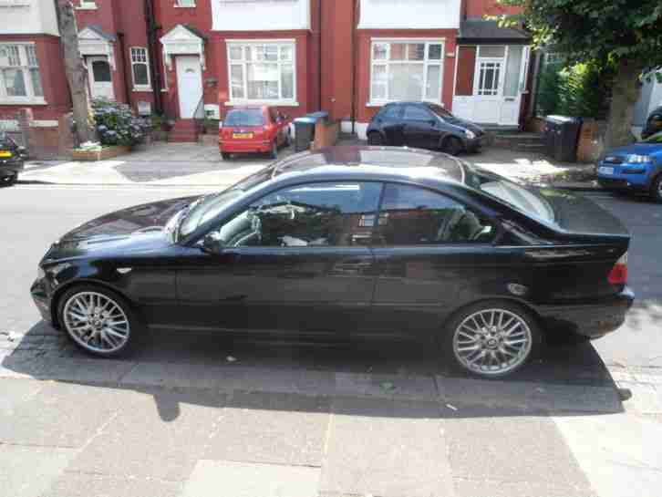 2003 BMW 320CD COUPE IN BLACK - GREAT DIESEL - 10 MONTH MOT - TAX - BARGAIN