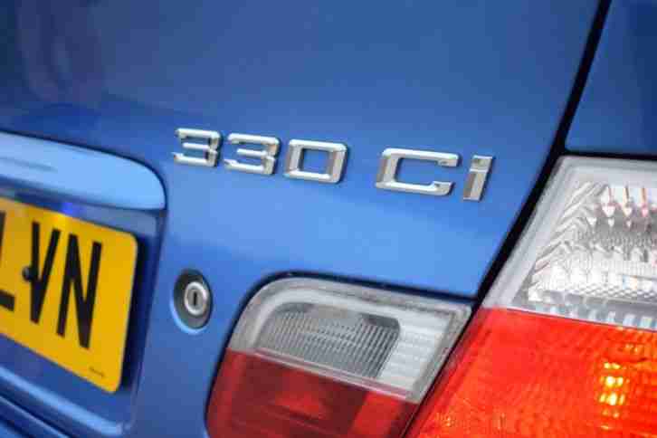 2003 BMW 330 CI CLUBSPORT Estoril Blue SSG *RARE*